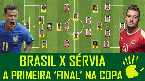 historico de jogos brasil e servia